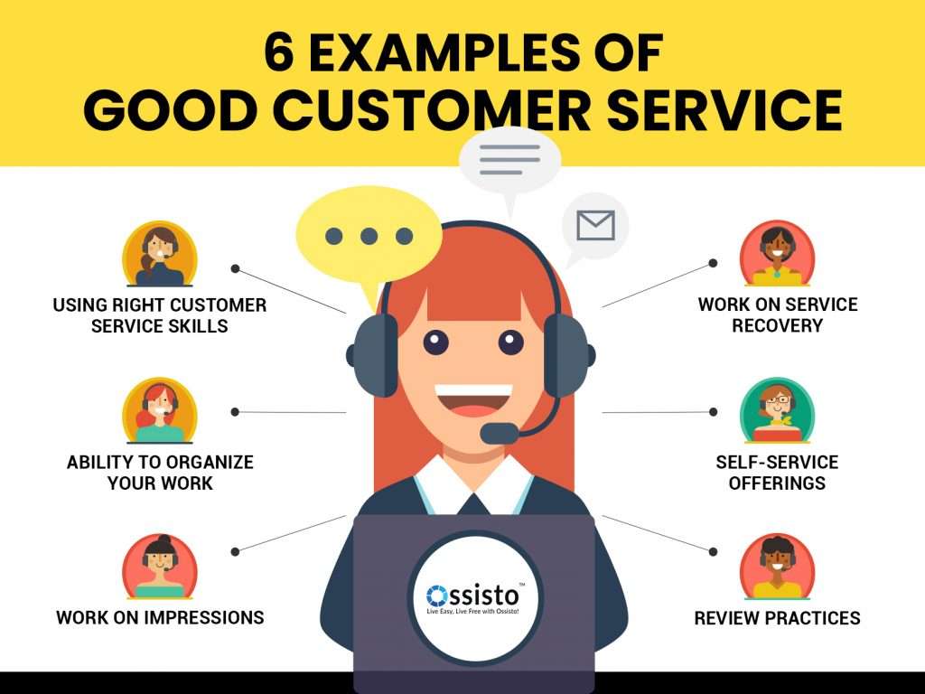 What Is Customer Service Definition Types And Benefits FindMyCRM   6 Examples Of Good Customer Service POINTS 1024x768 1 