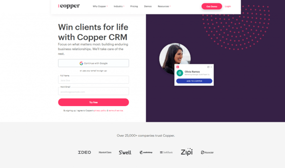 copper crm