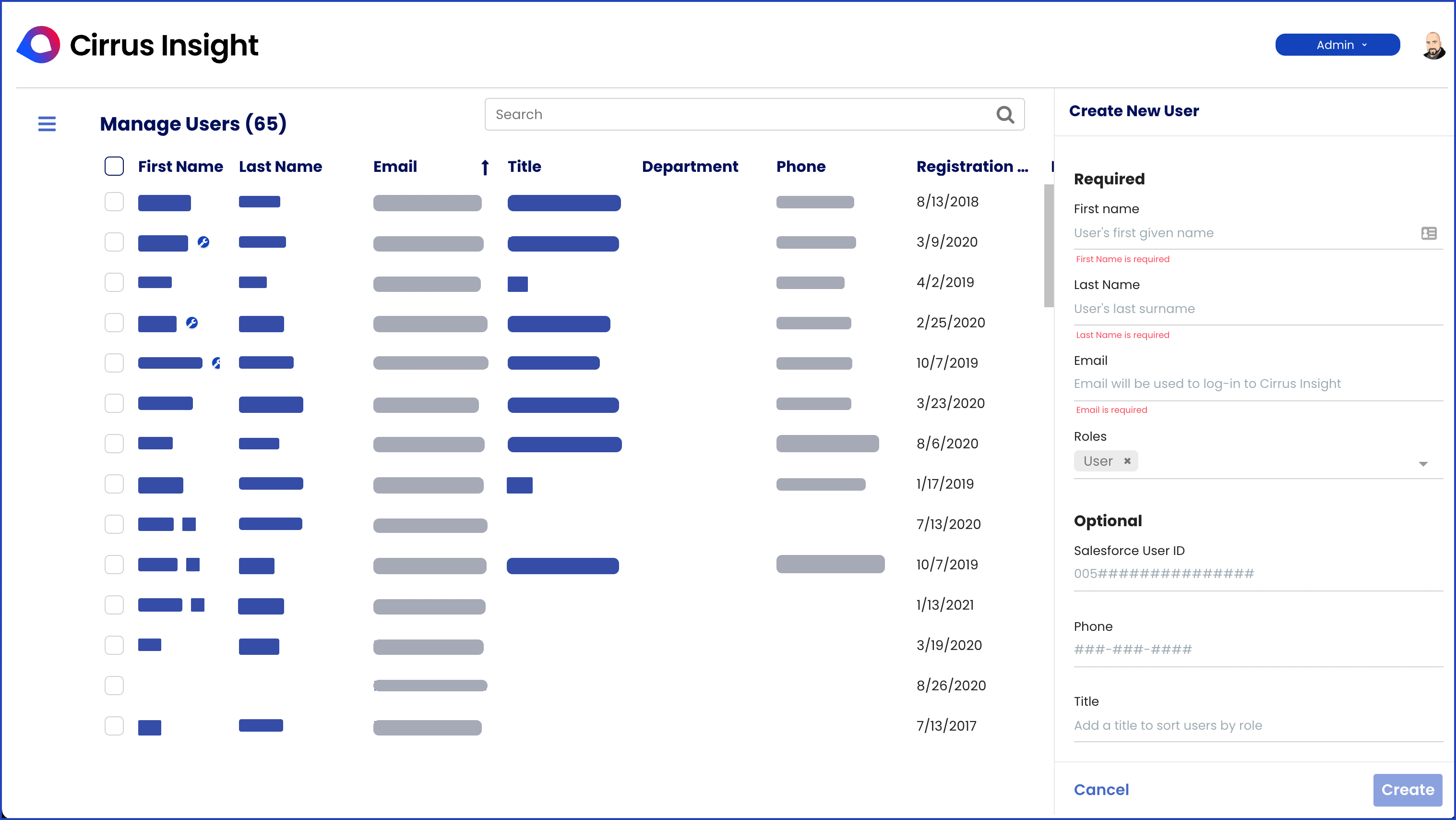 Cirrus Insight -ui