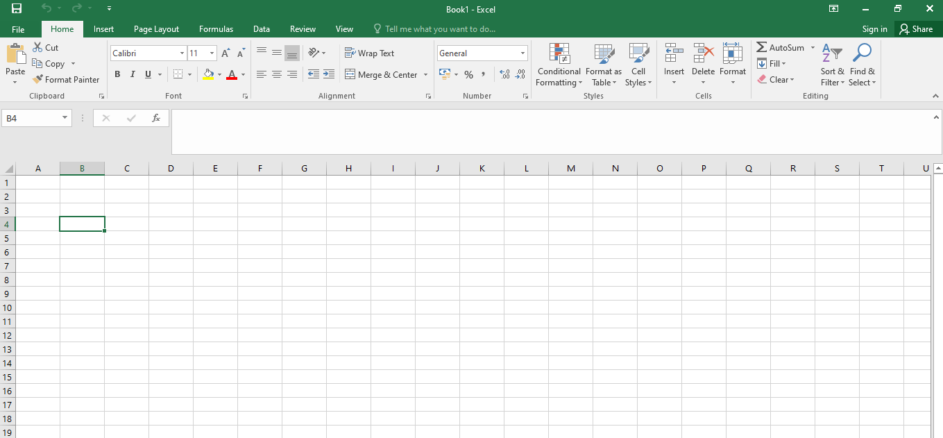Microsoft Excel-ui