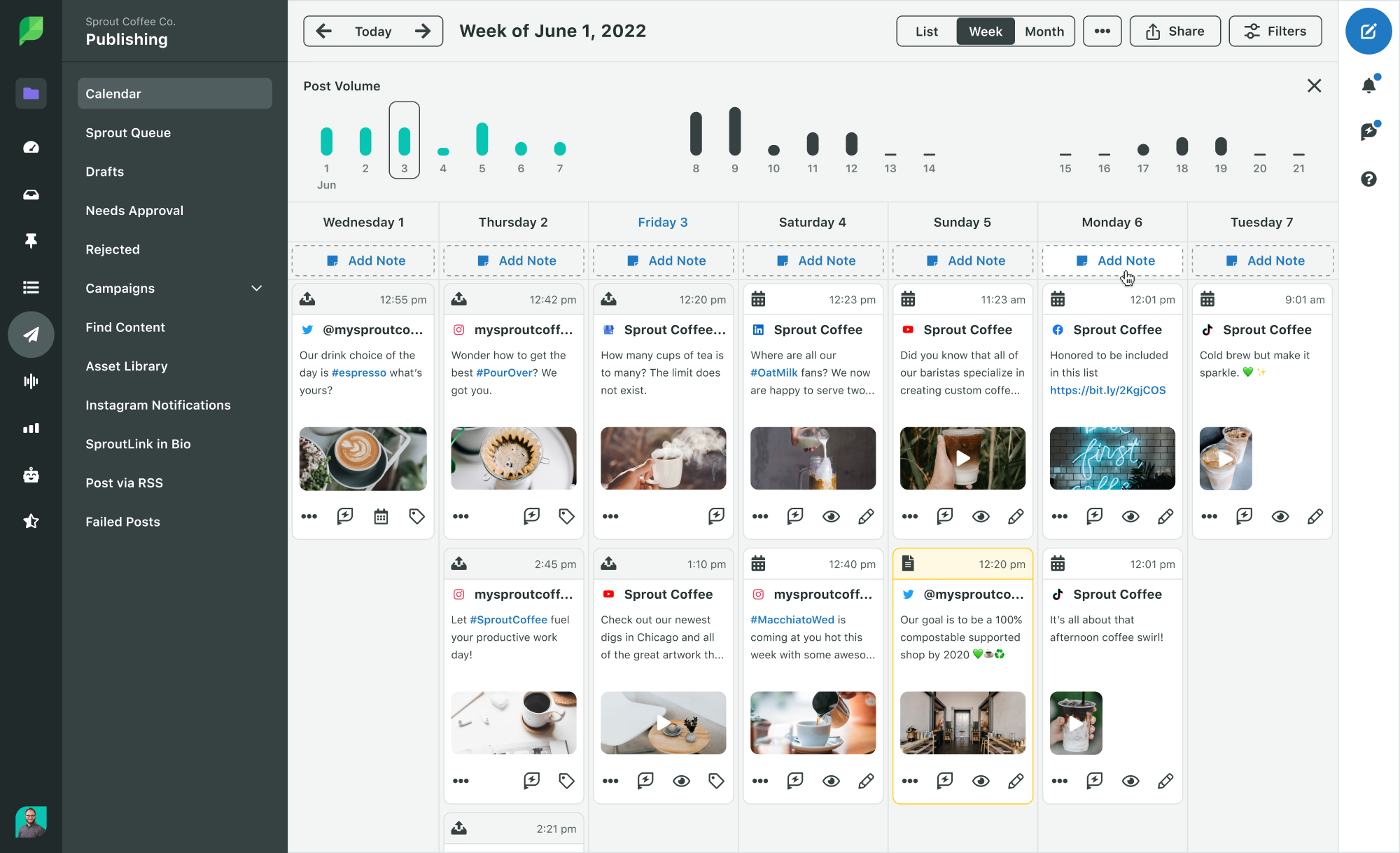 Sprout Social-ui